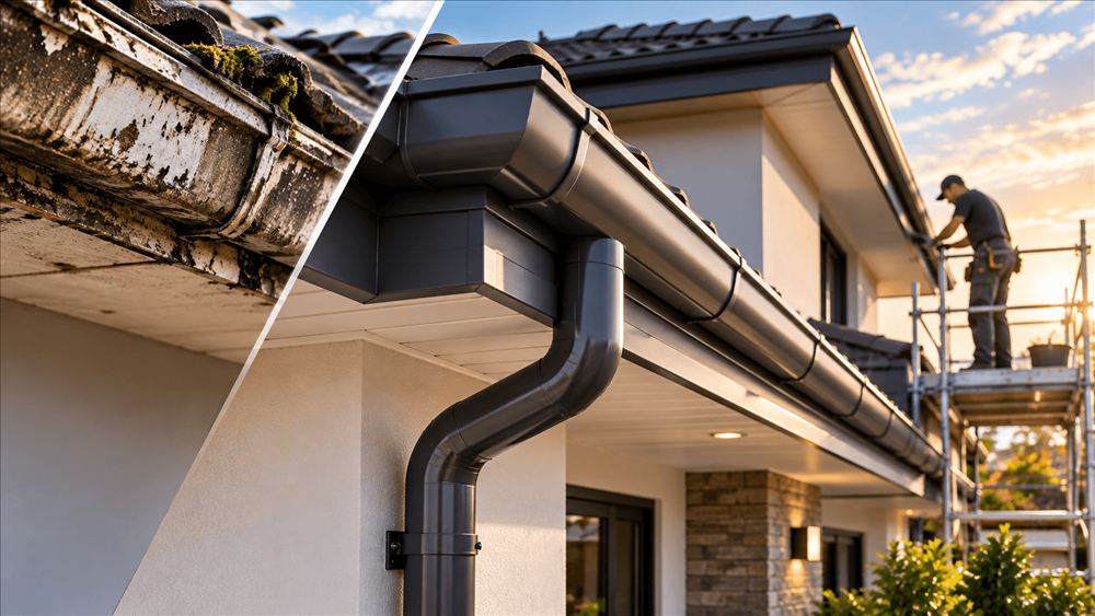 Gutter installation